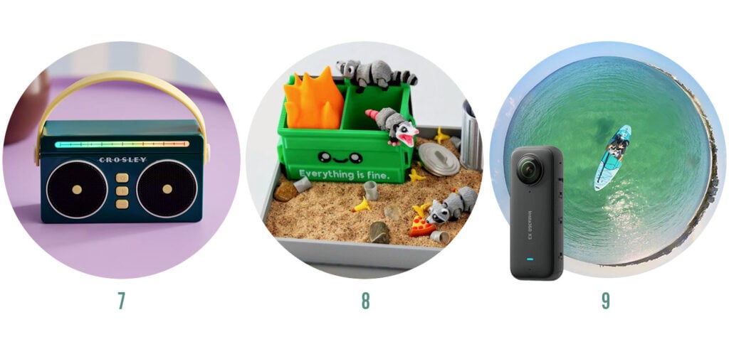 Items 7 to 9 on 2025 Holiday Gift Guide For Grow Ups