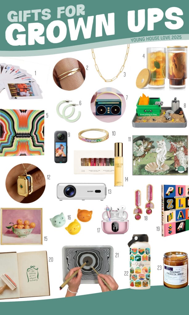 Holiday Gift Guide Mood Board Gift Ideas Men Women and Adults