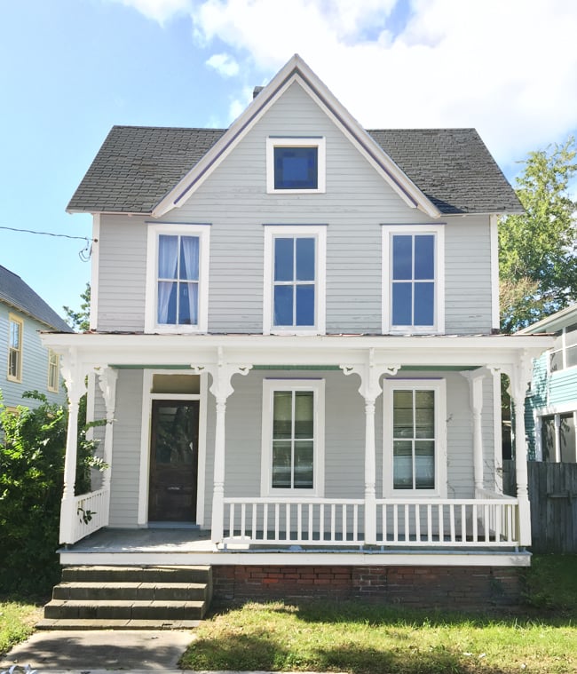 Beach House Exterior Color Gray