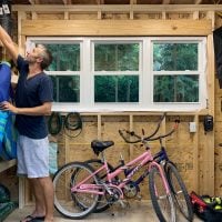 Organizing Our Beach House Shed