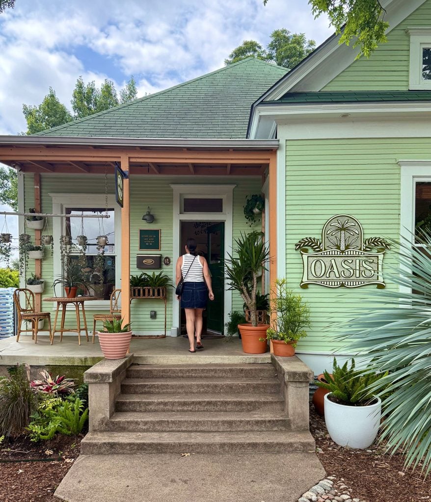 Oasis Plant Shop in Bishop Arts District Dallas Texas