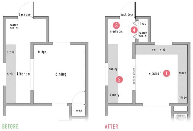 Duplex Floor Plan Downstairs Kitchen B And A