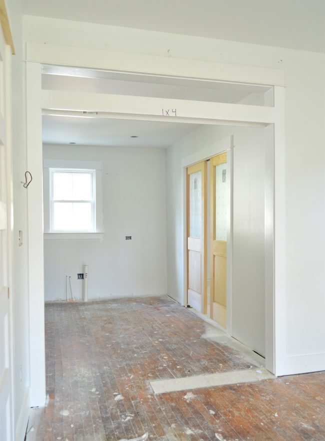 Duplex Living Room Doorway Transom