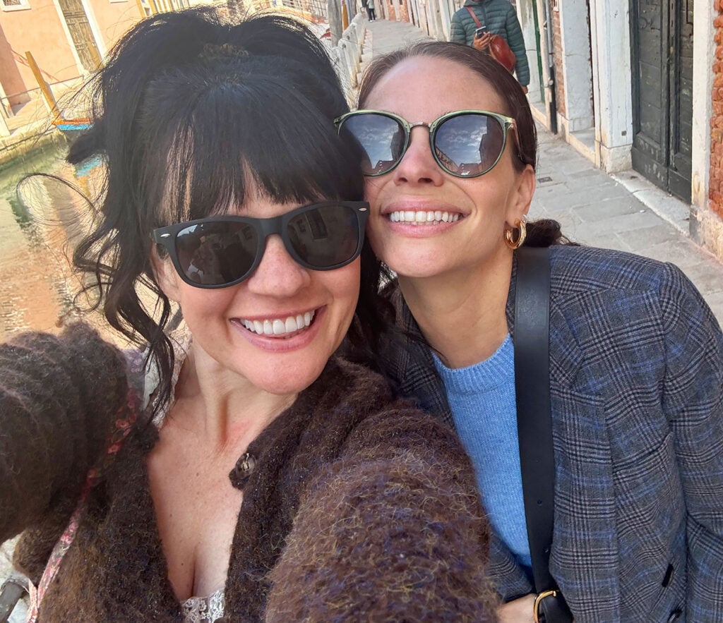 Elsie A Beautiful Mess And Sherry Selfie Photo In Venice Italy