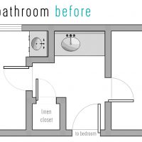 Our Bathroom Reno: The Floor Plan & Picking Tile