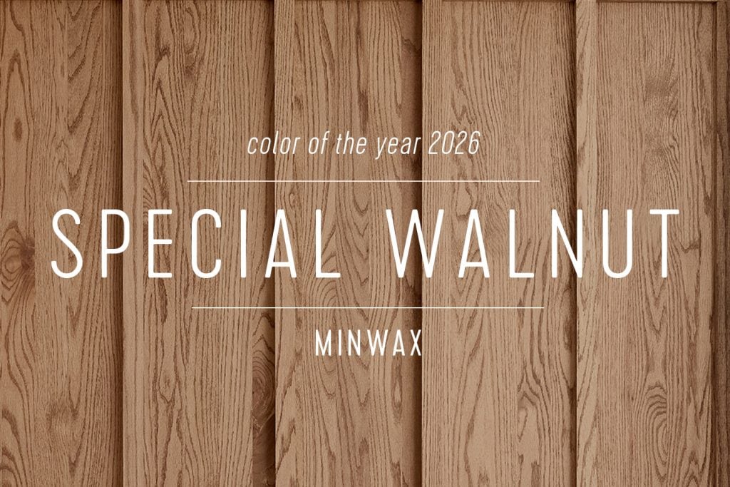Minwax Color of the Year 2026 Special Walnut Swatch