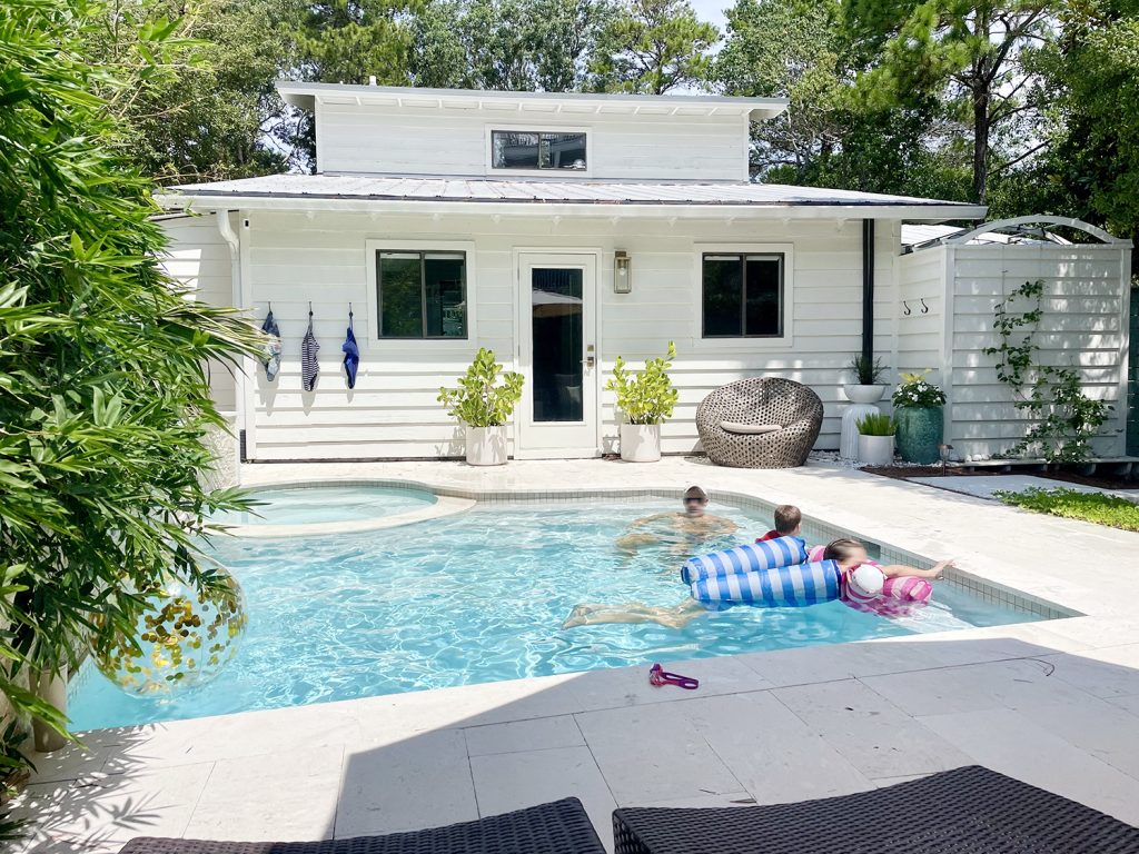 New Pool Shot With Family 1