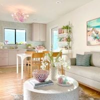 Our Small Kitchen With Attached Living Area