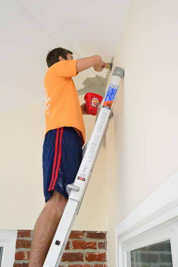 Sunpaint 8 John On Ladder