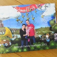 Petersik Family Yearbook 2012 Cover MyPublisher Book